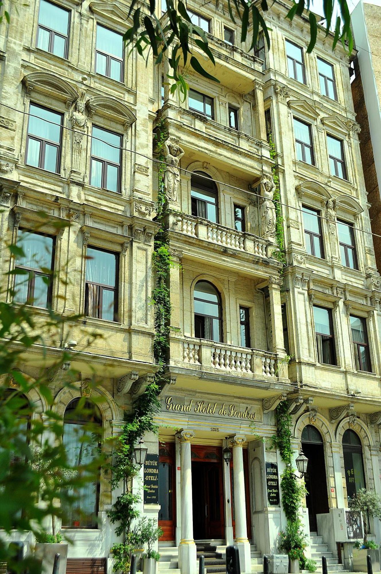 Grand Hotel De Londres Istambul Exterior foto